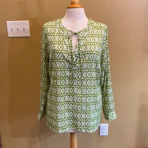 Chico’s Long Sleeve Tunic. Size 1 (equival…